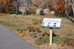 South River Park meadow sign donated by NSRWA.