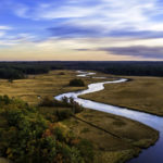 View of North River from Air