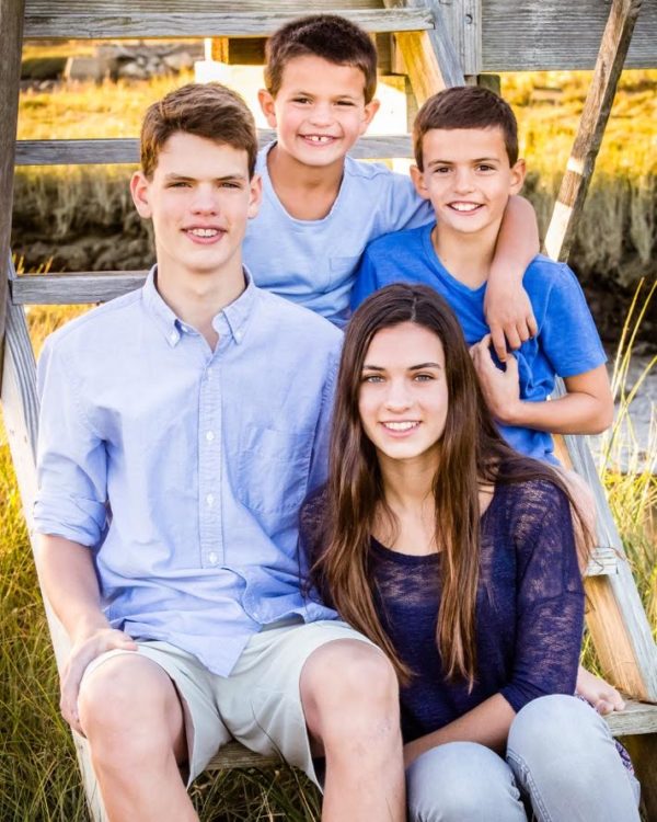 The Bianchi Family, NSRWA members from Scituate