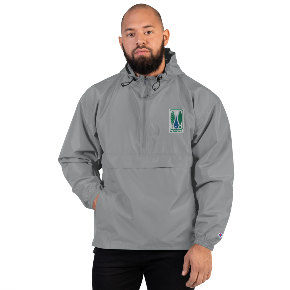 march ignore block Embroidered Champion Packable Jacket - North and South Rivers Watershed  Association